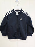 Adidas zip up tracksuit top 18-24 months