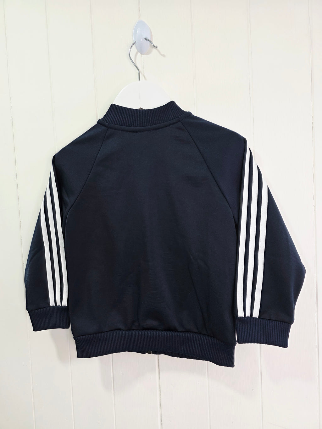 Adidas zip up tracksuit top 18-24 months