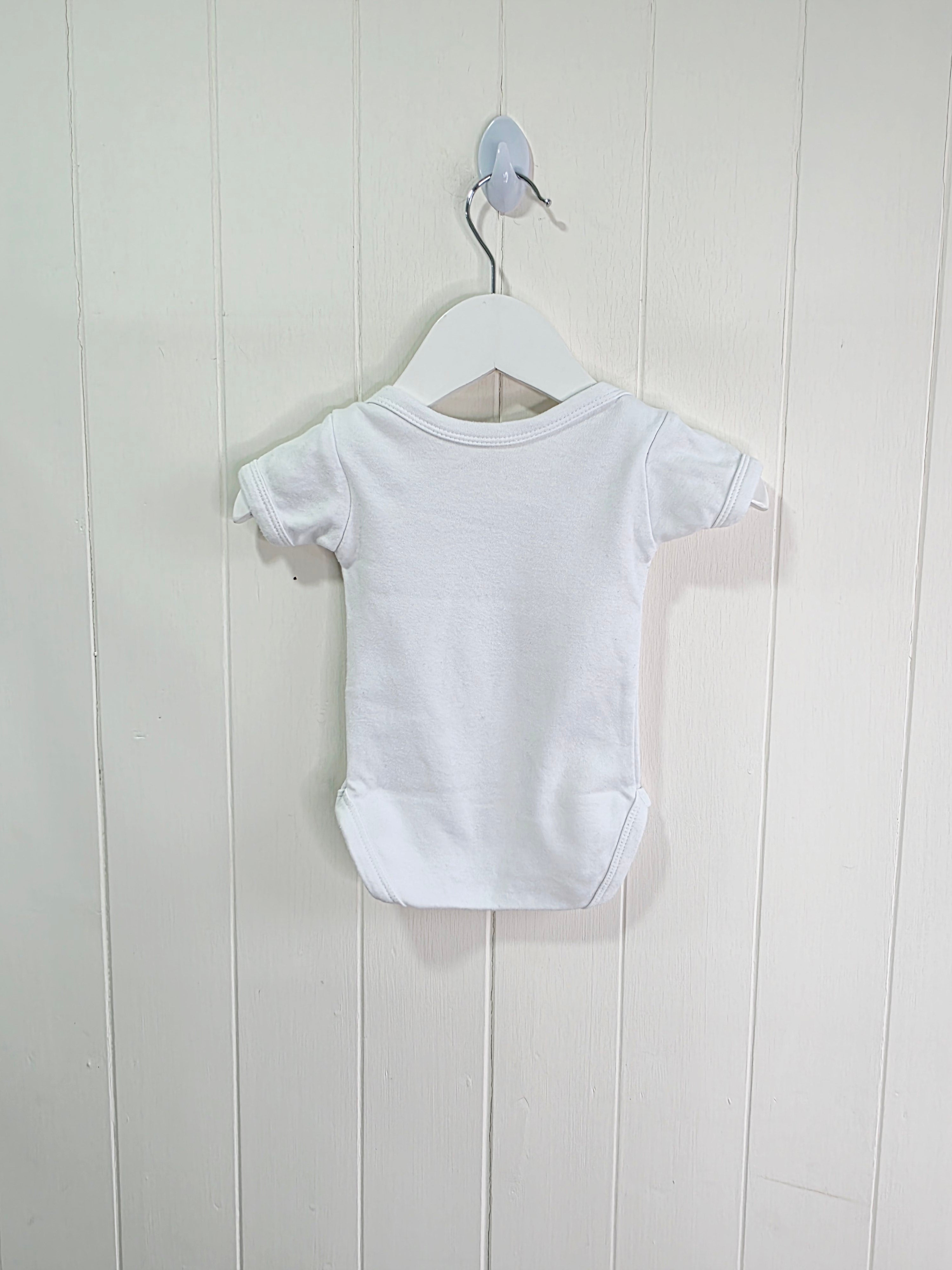 "Nana was here" short sleeve bodysuit 0-3 months