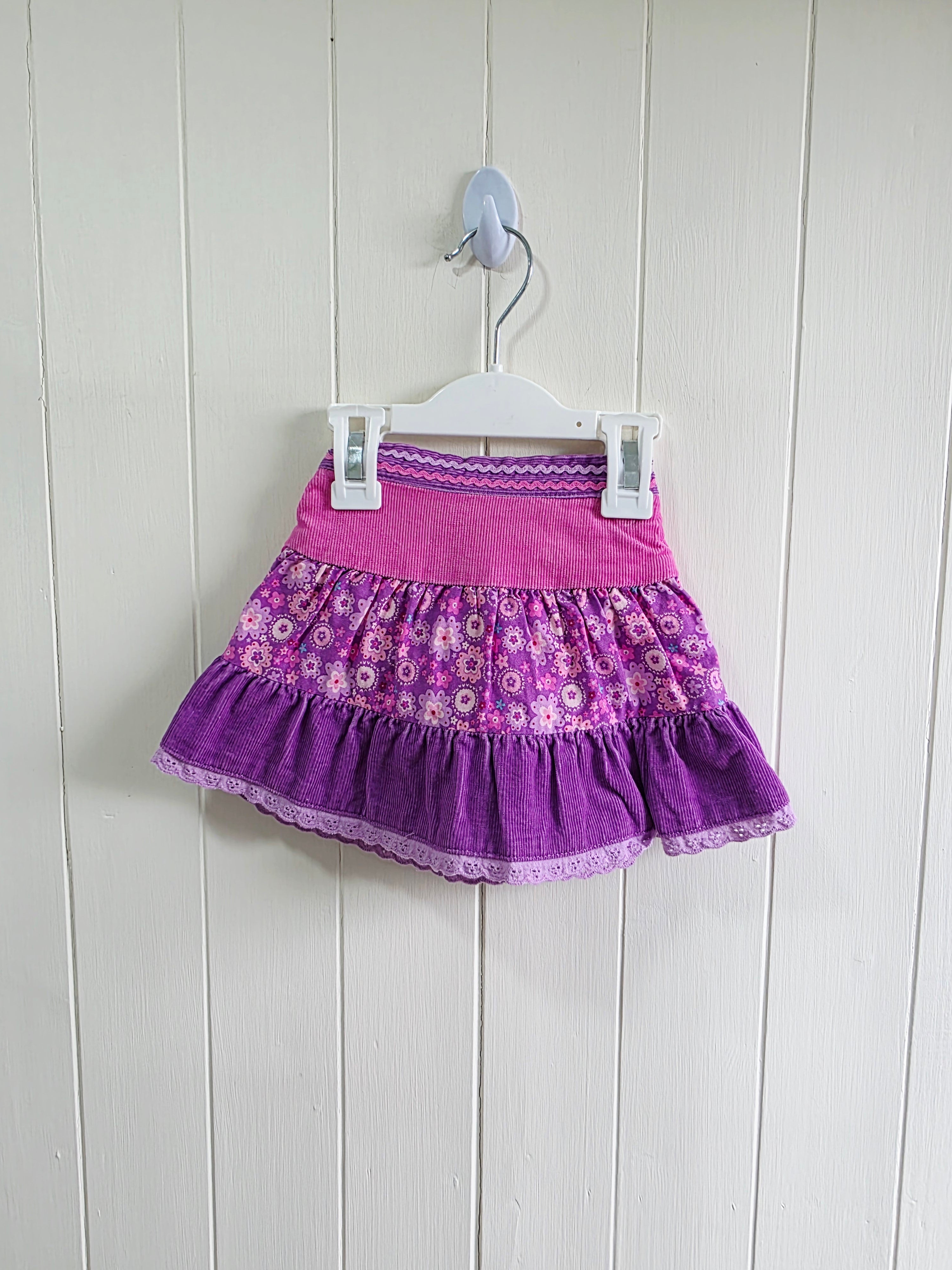 Mothercare - o-3 months girls Y2K skirt with bloomers