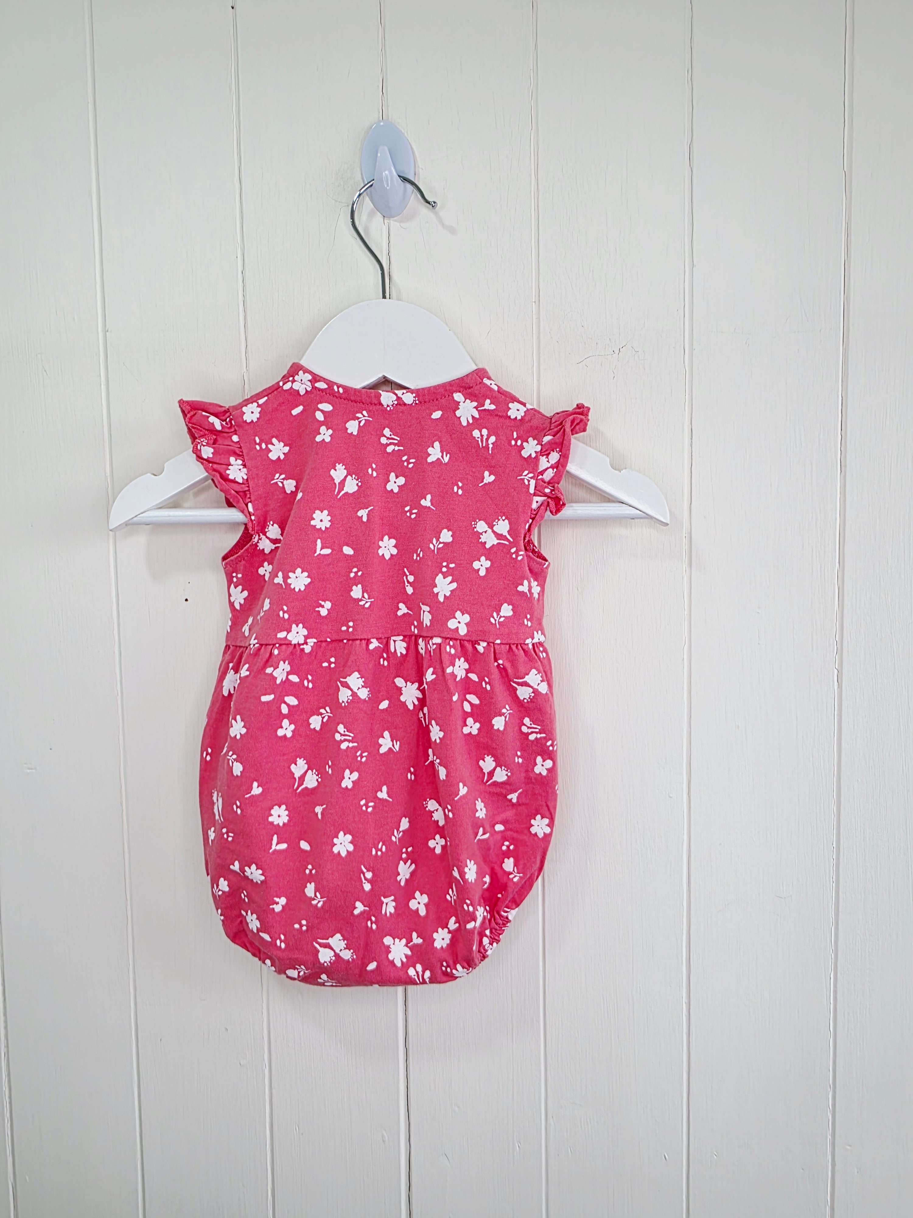 George - first size girls floral romper