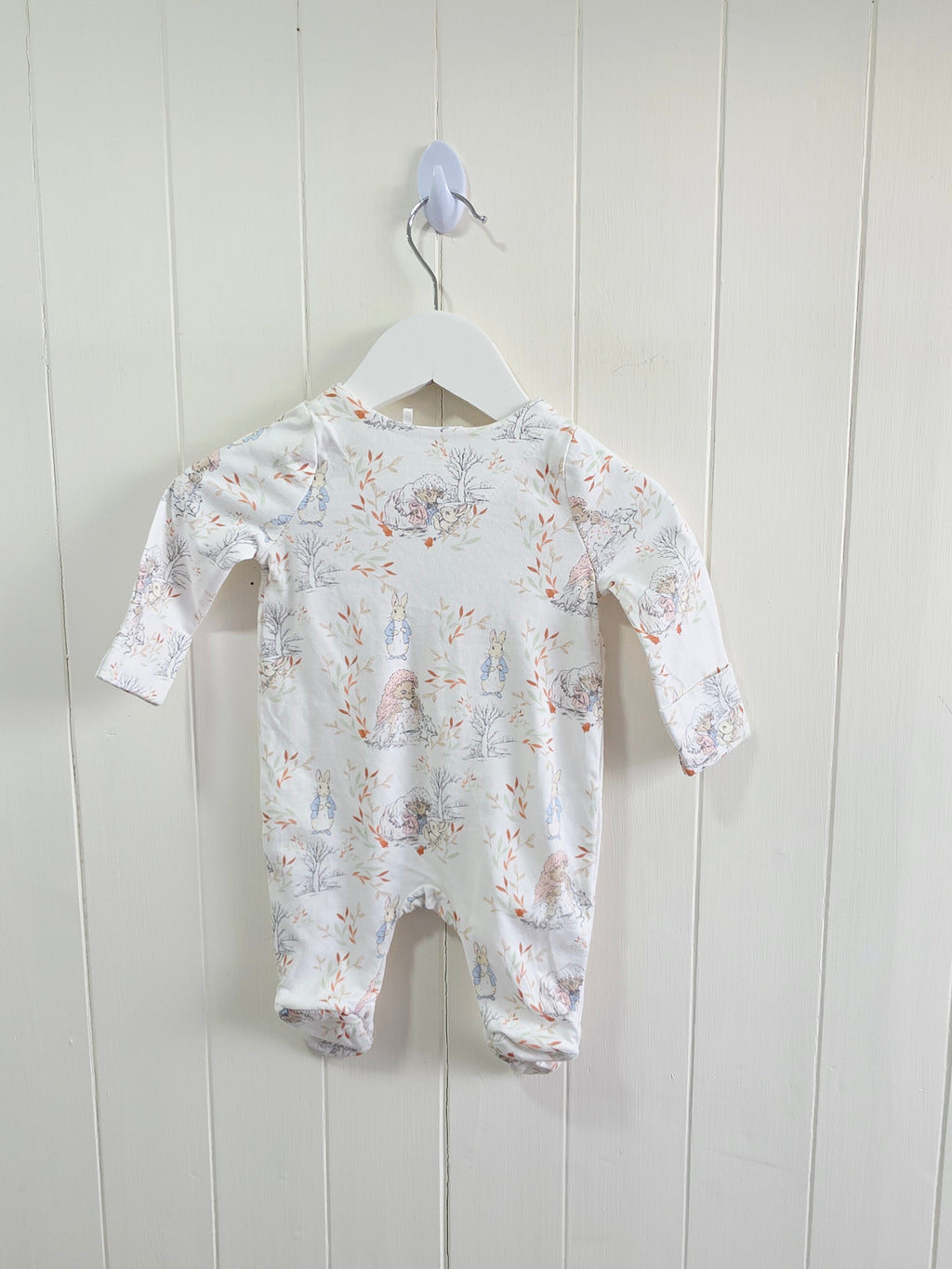 Peter Rabbit by TU - Up to 1 month popper sleepsuit