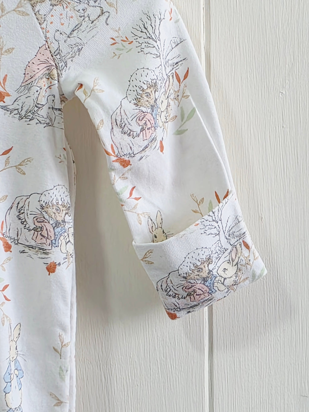 Peter Rabbit by TU - Up to 1 month popper sleepsuit
