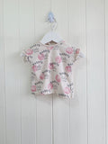 George - First size girls t-shirt "Daddy's little one" featuring ruffle sleeves