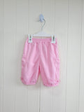 George 0-3 months lightweight pink cargo style trousers