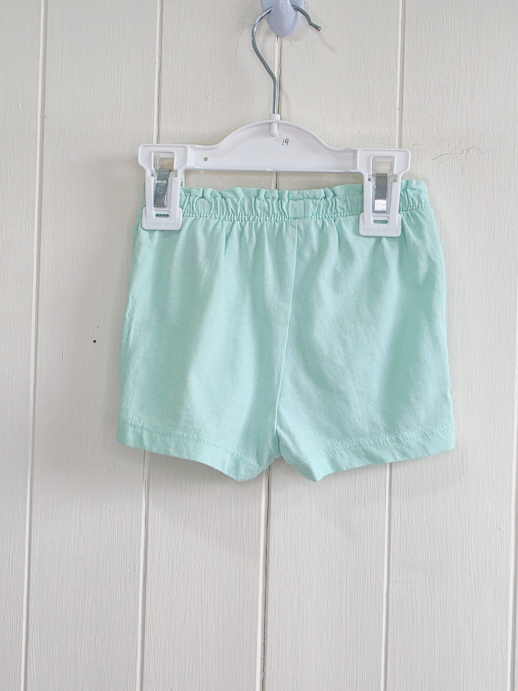 H&M - 4-6 months mint green girls summer shorts