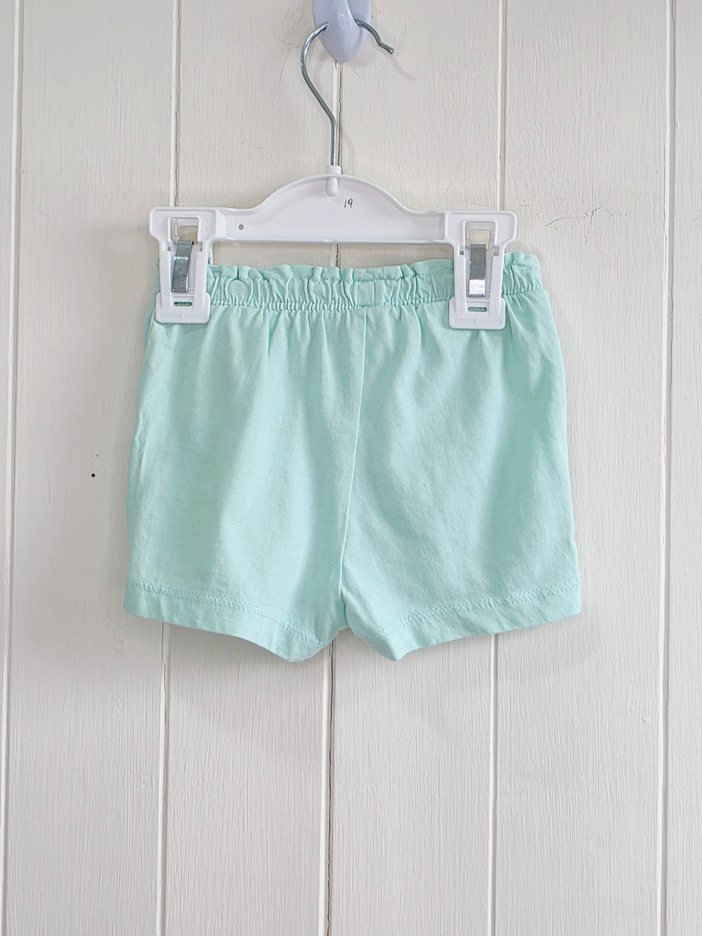 H&M - 4-6 months mint green girls summer shorts