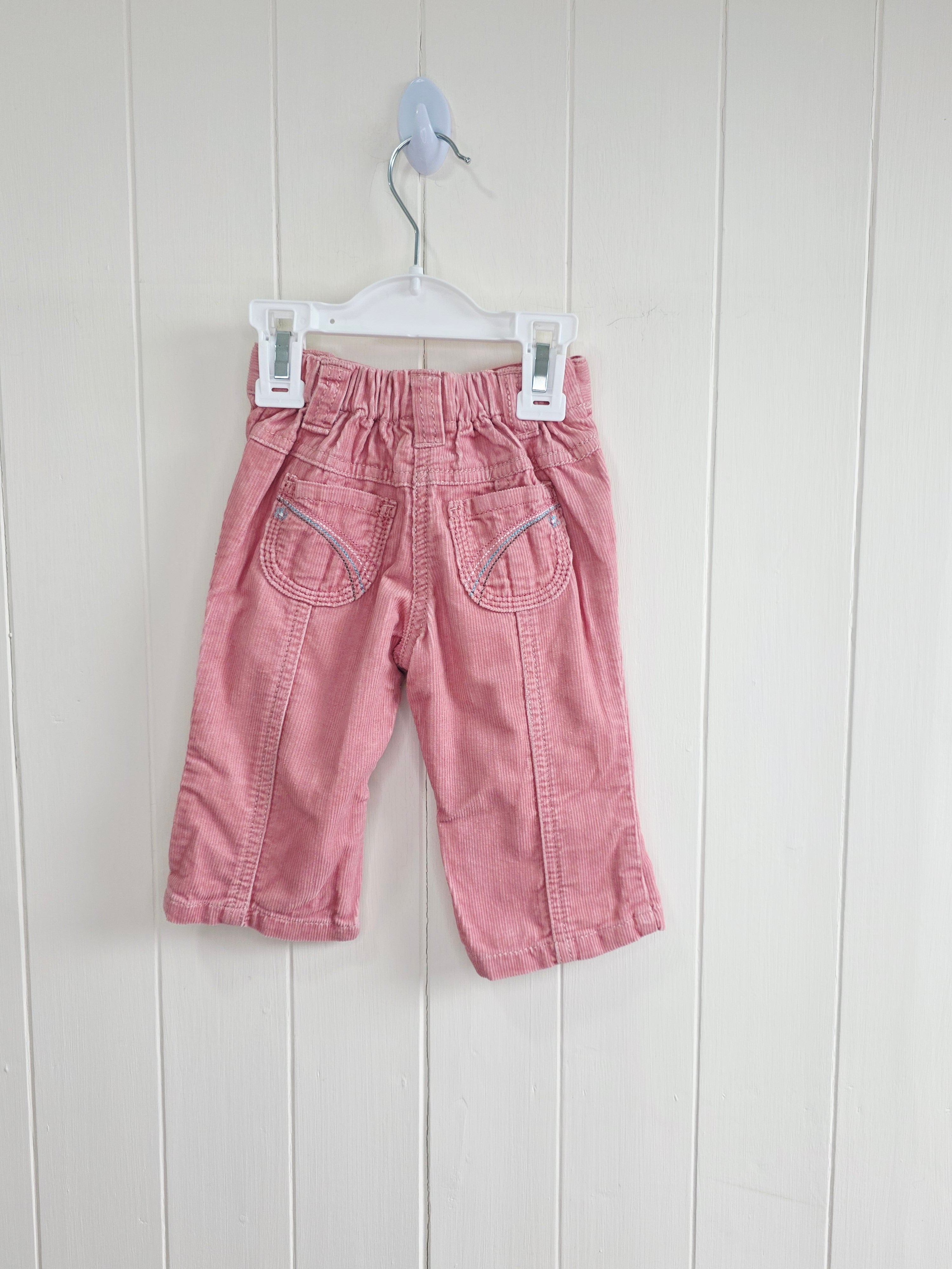 Next - 3-6 months Y2K girls lightweight corduroy trousers