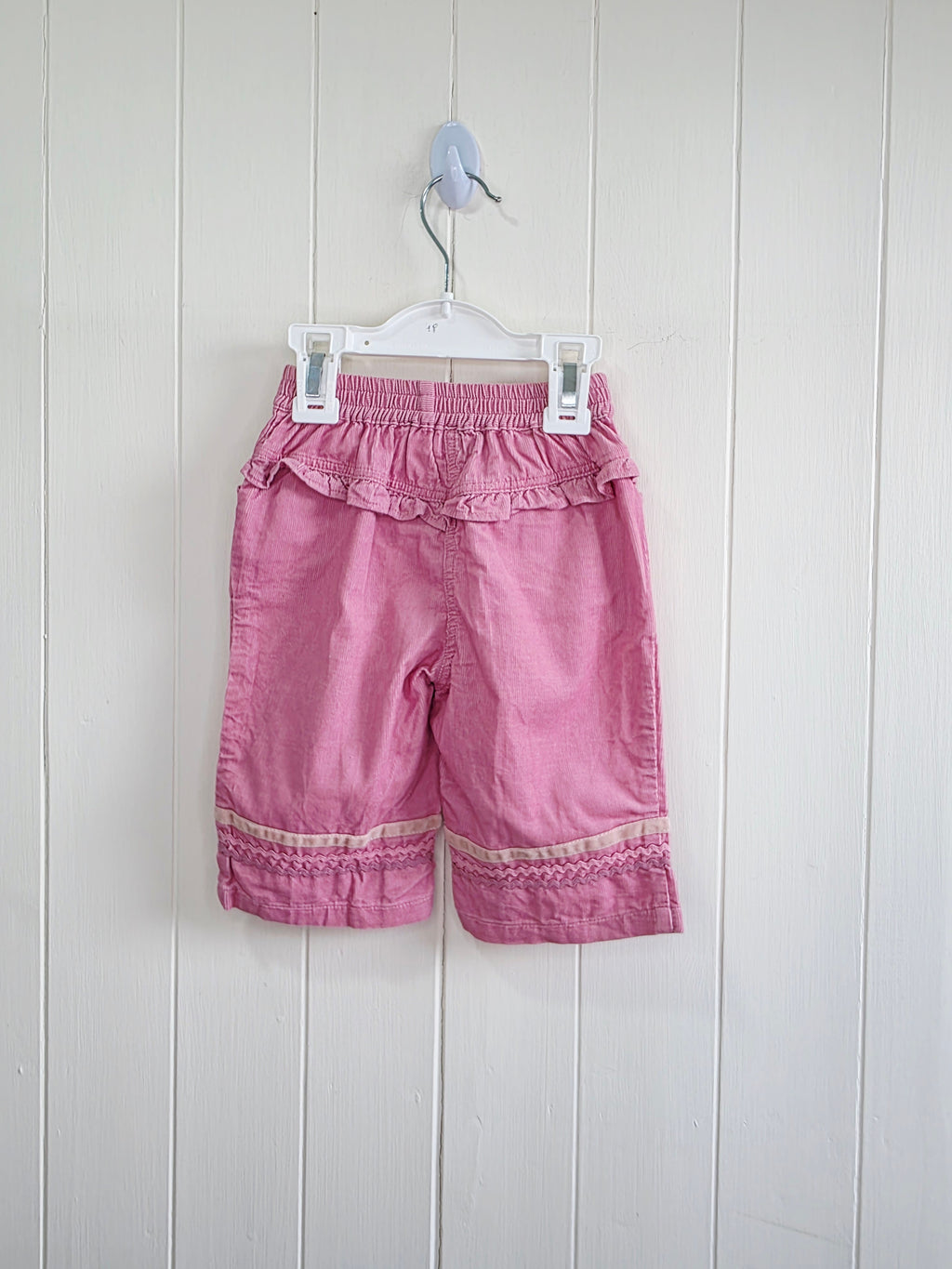 Rocha little Rocha - 3-6 months Y2K lightweight pink corduroy trousers