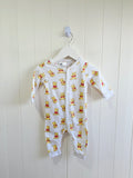 H&M - 1-2 months unisex Winnie the Pooh sleepsuit with pooper closure