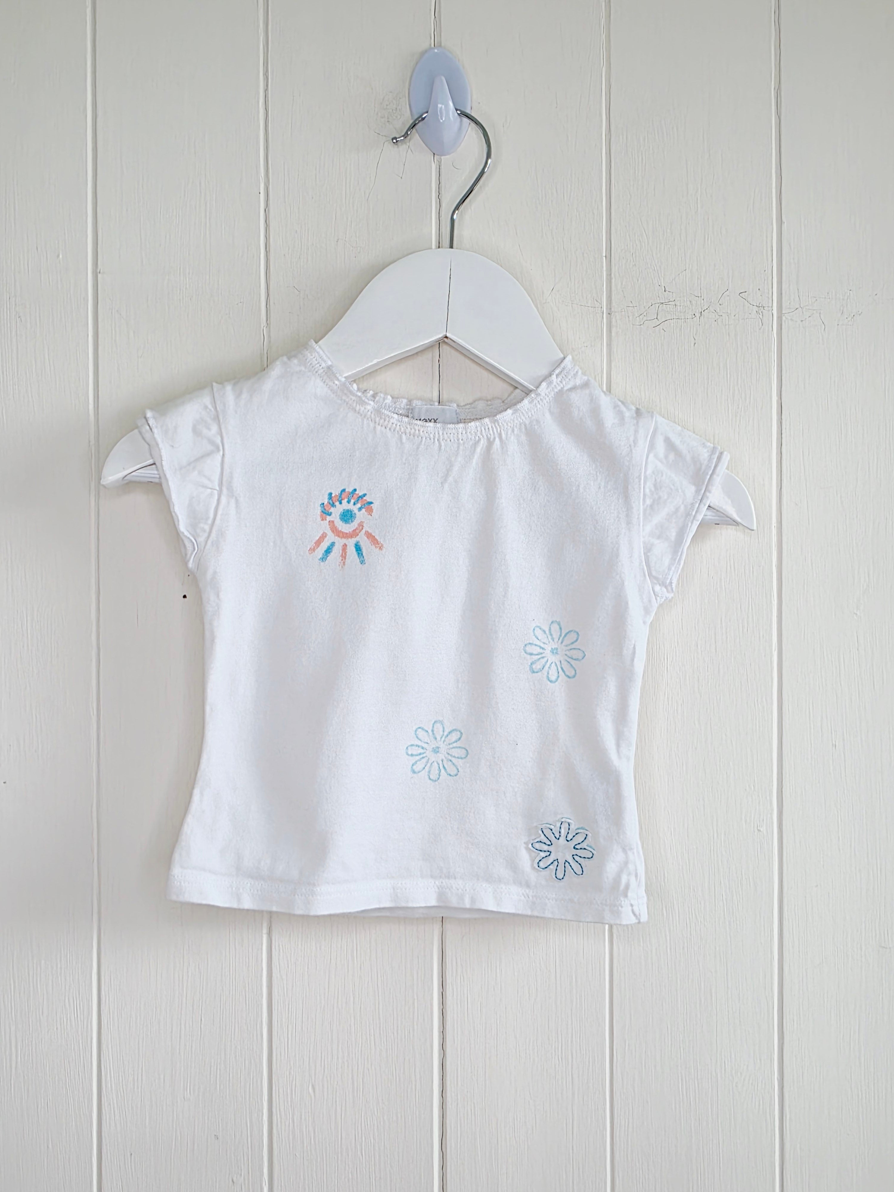Mexx - 2-4 months girls white t-shirt