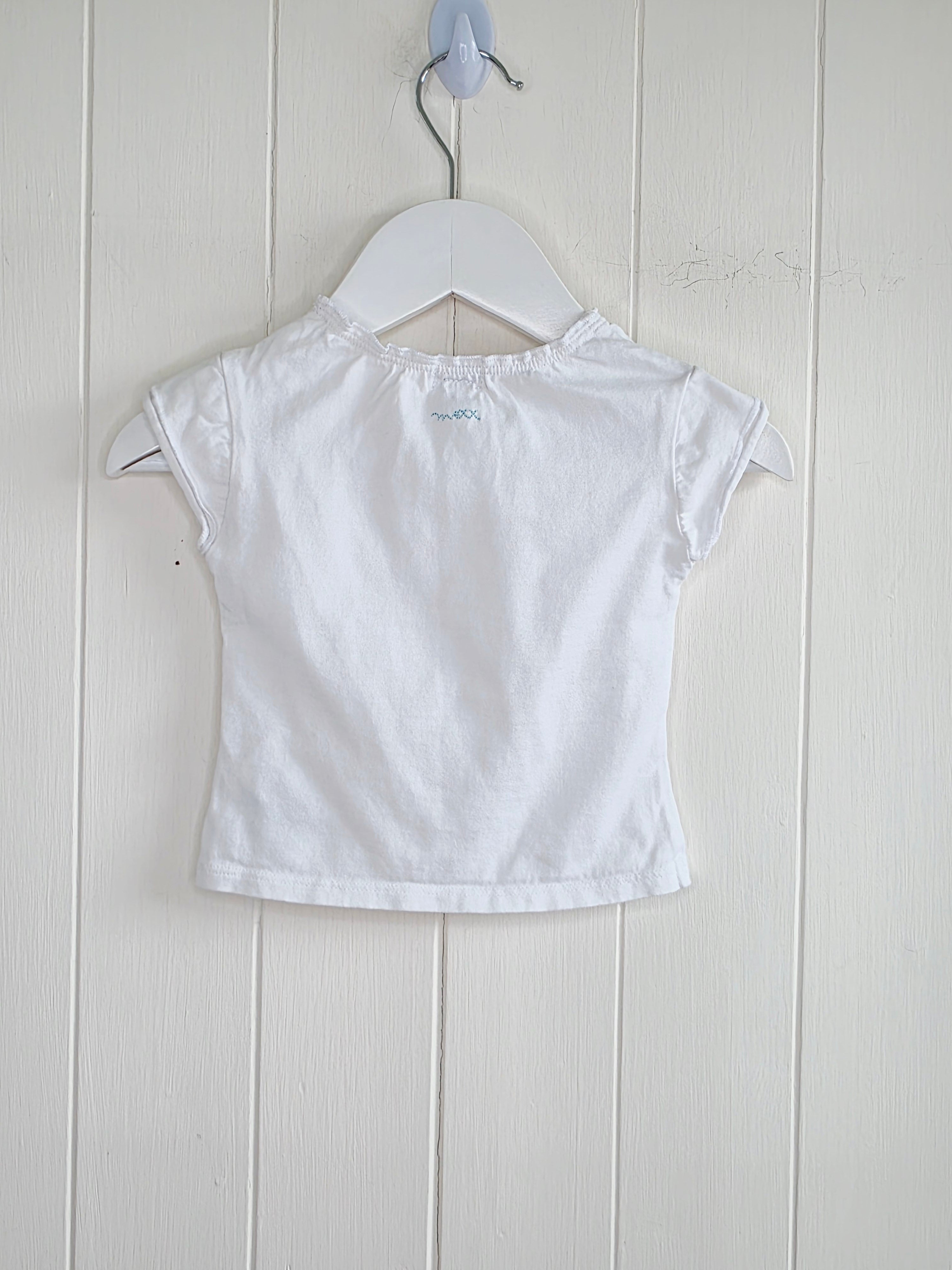 Mexx - 2-4 months girls white t-shirt