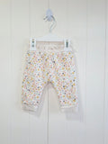 George - 0-3 months baby girls cream floral joggers