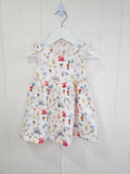 Next - 12-18 months white London themed short sleeve dress