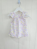 George - 0-3 months girls white floral sleeveless dress
