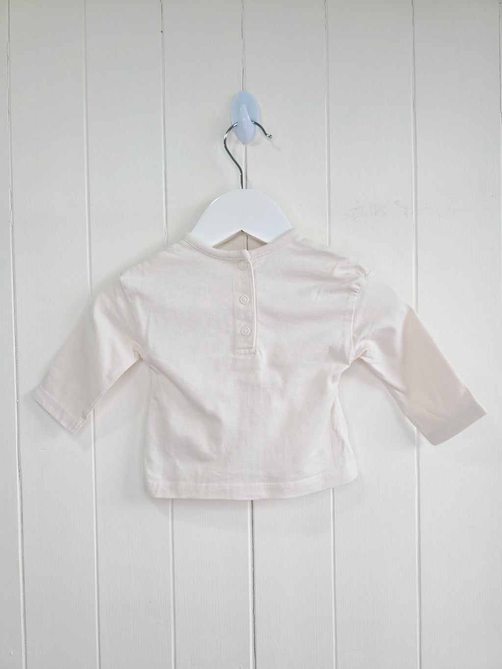Disney at George - 0-3 months girls Dumbo print long sleeve top