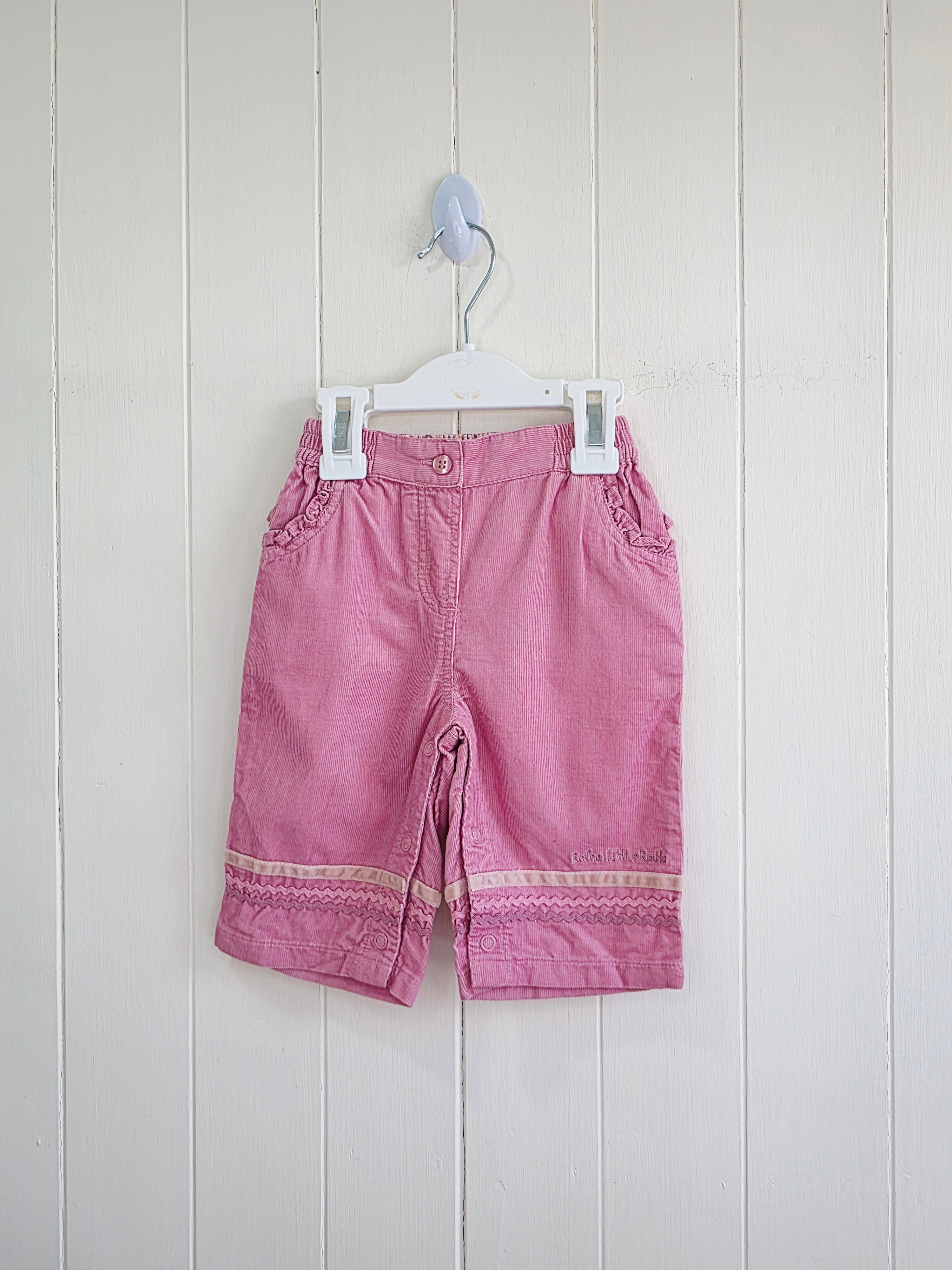 Rocha.little rocha - 3-6 months lightweight corduroy trousers