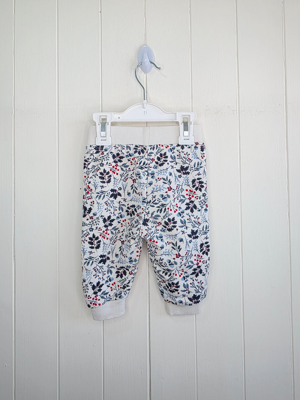 Primark - 3-6 months girls floral joggers