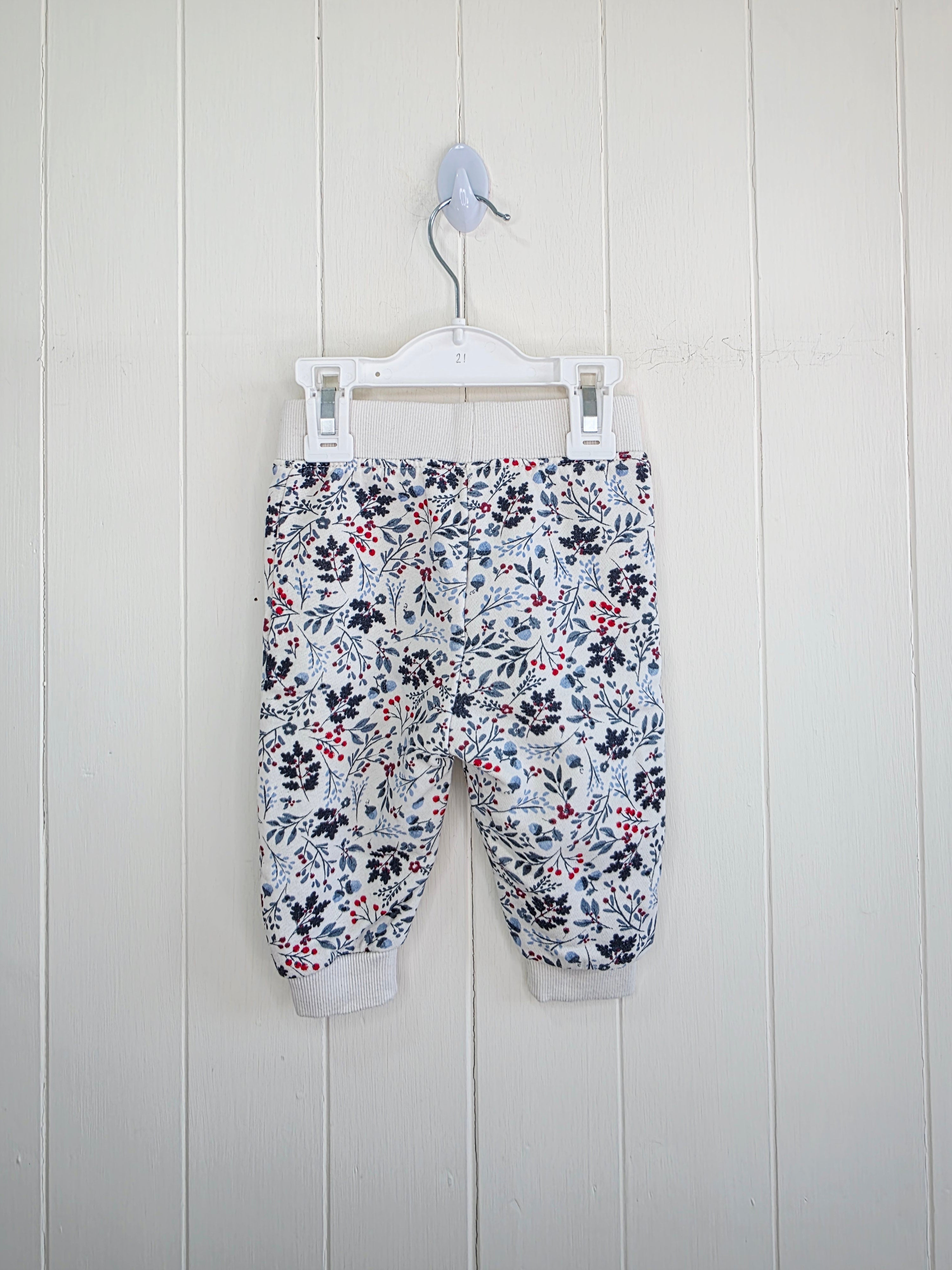 Primark - 3-6 months girls floral joggers