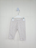 Next 3-6 months girls beige polka dot leggings