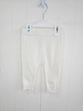 Next - 3-6 months cream knitted leggings