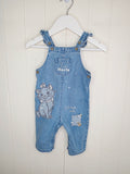 Disney Marie at George - 3-6 months girls denim dungarees