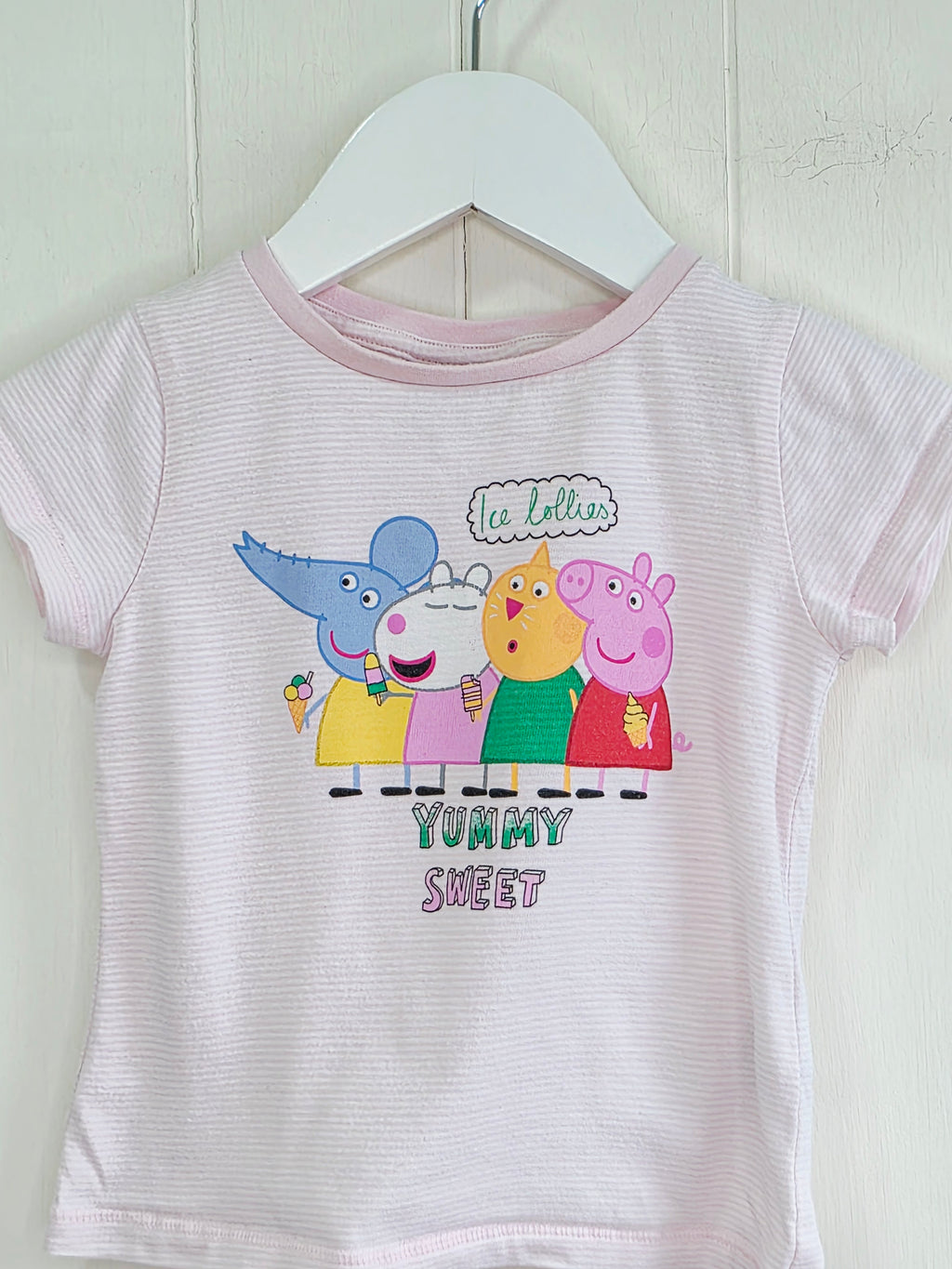 Peppa Pig at Next - 3-6 months pink t-shirt