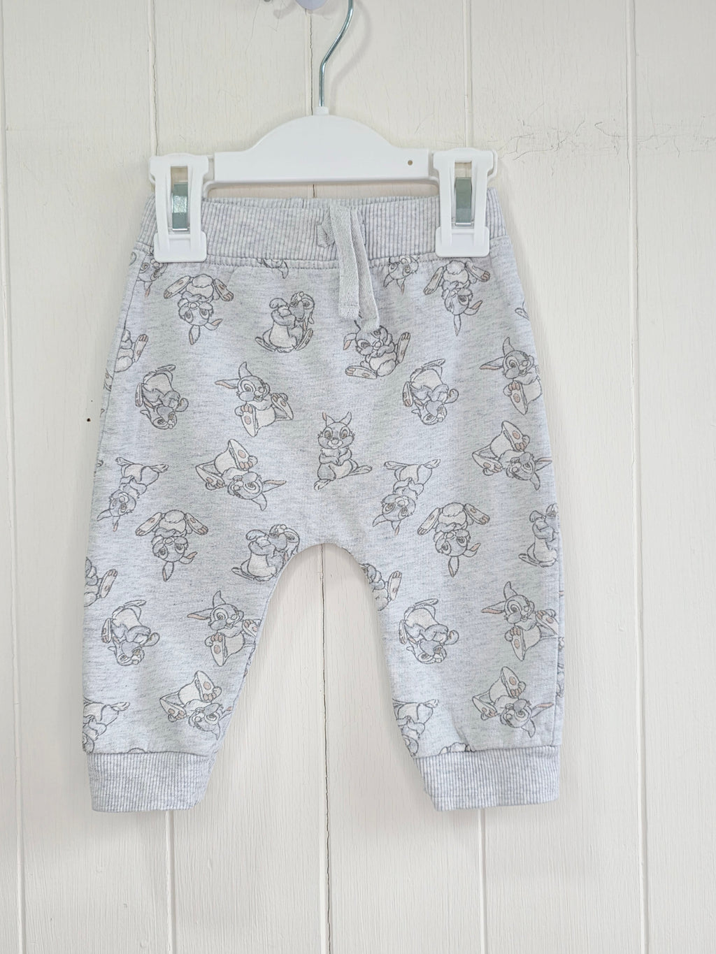 Thumper at George - 3-6 months girls grey jogger bottoms