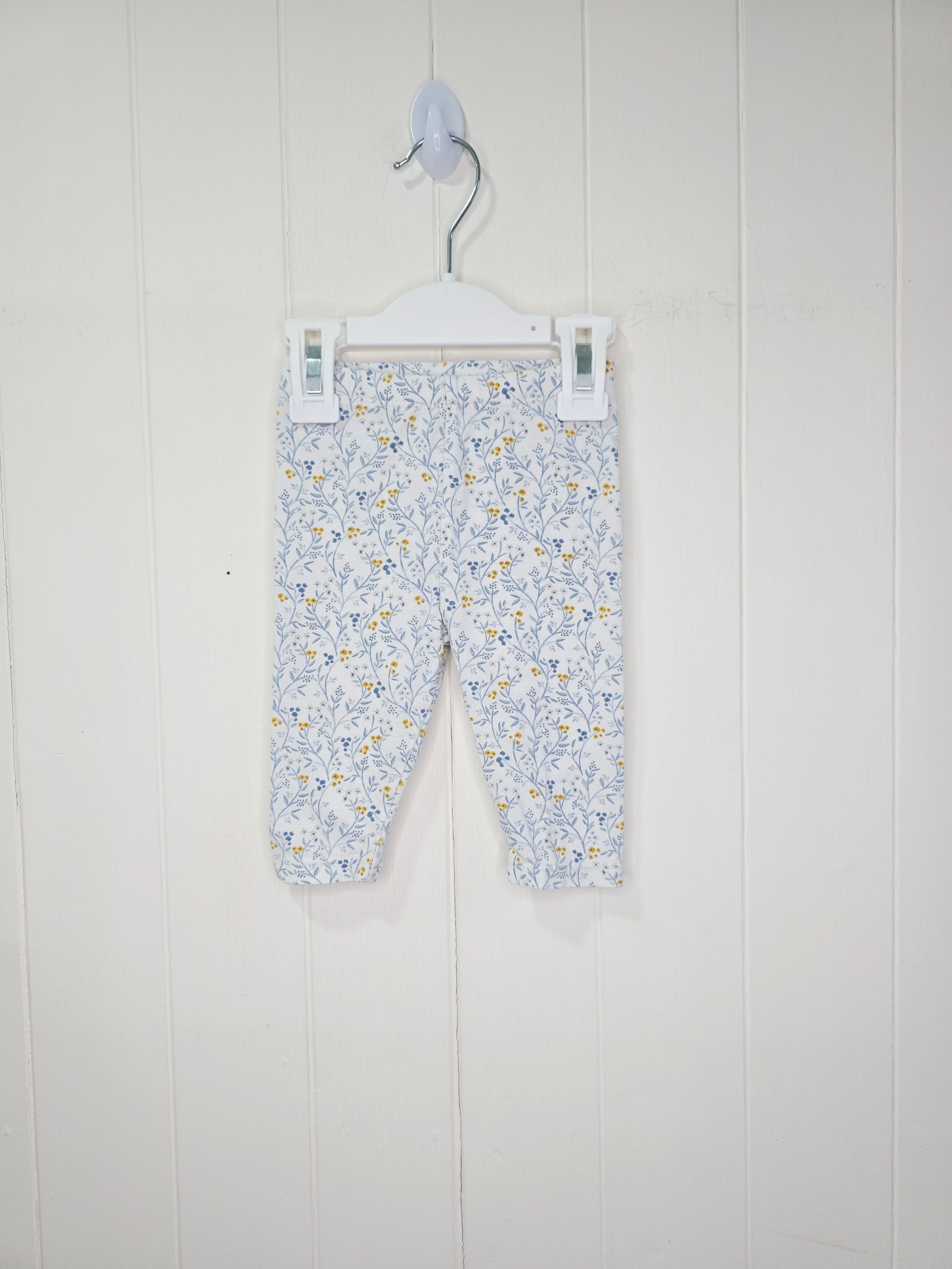 TU - 3-6 months girls floral leggings