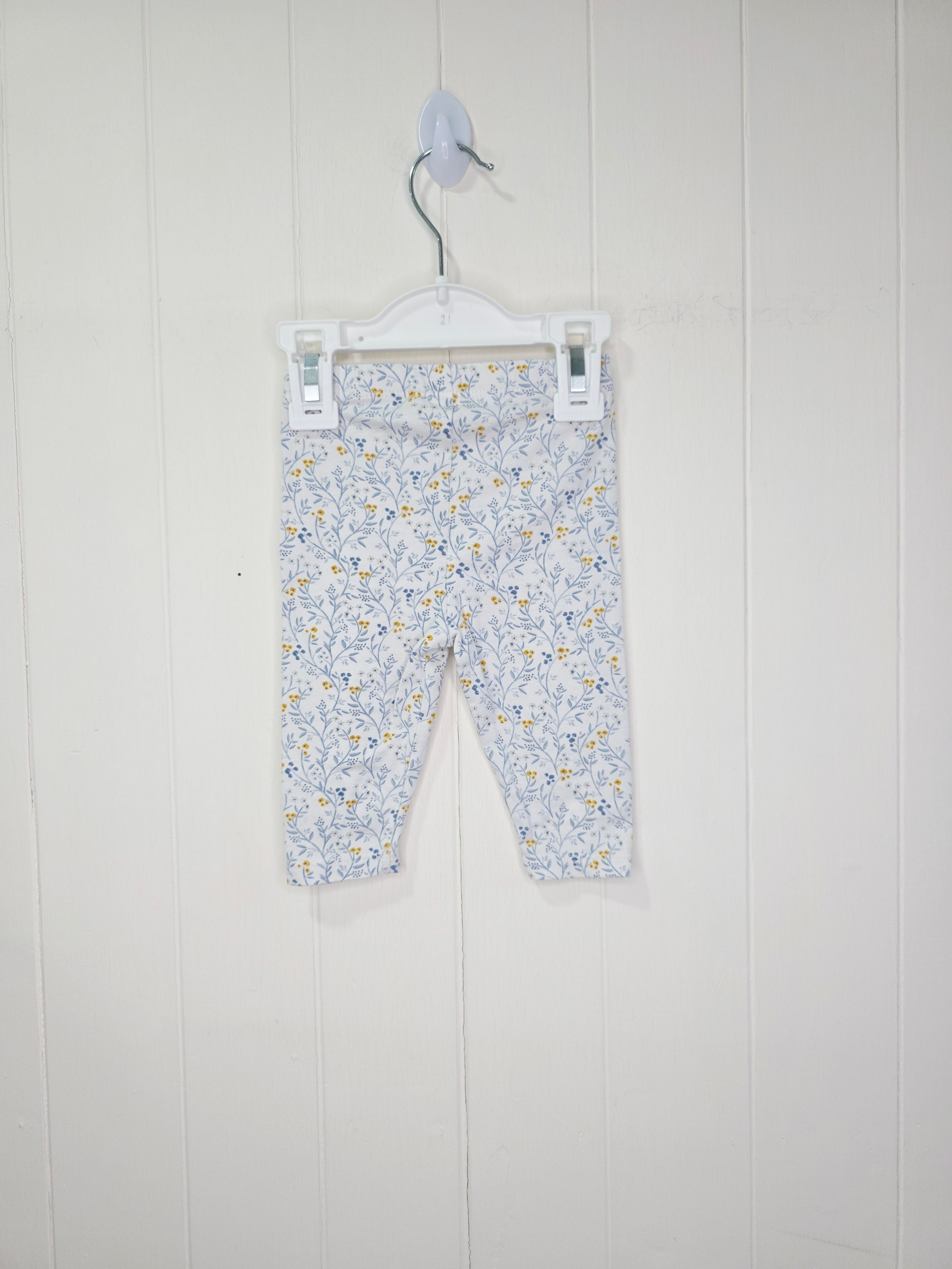TU - 3-6 months girls floral leggings