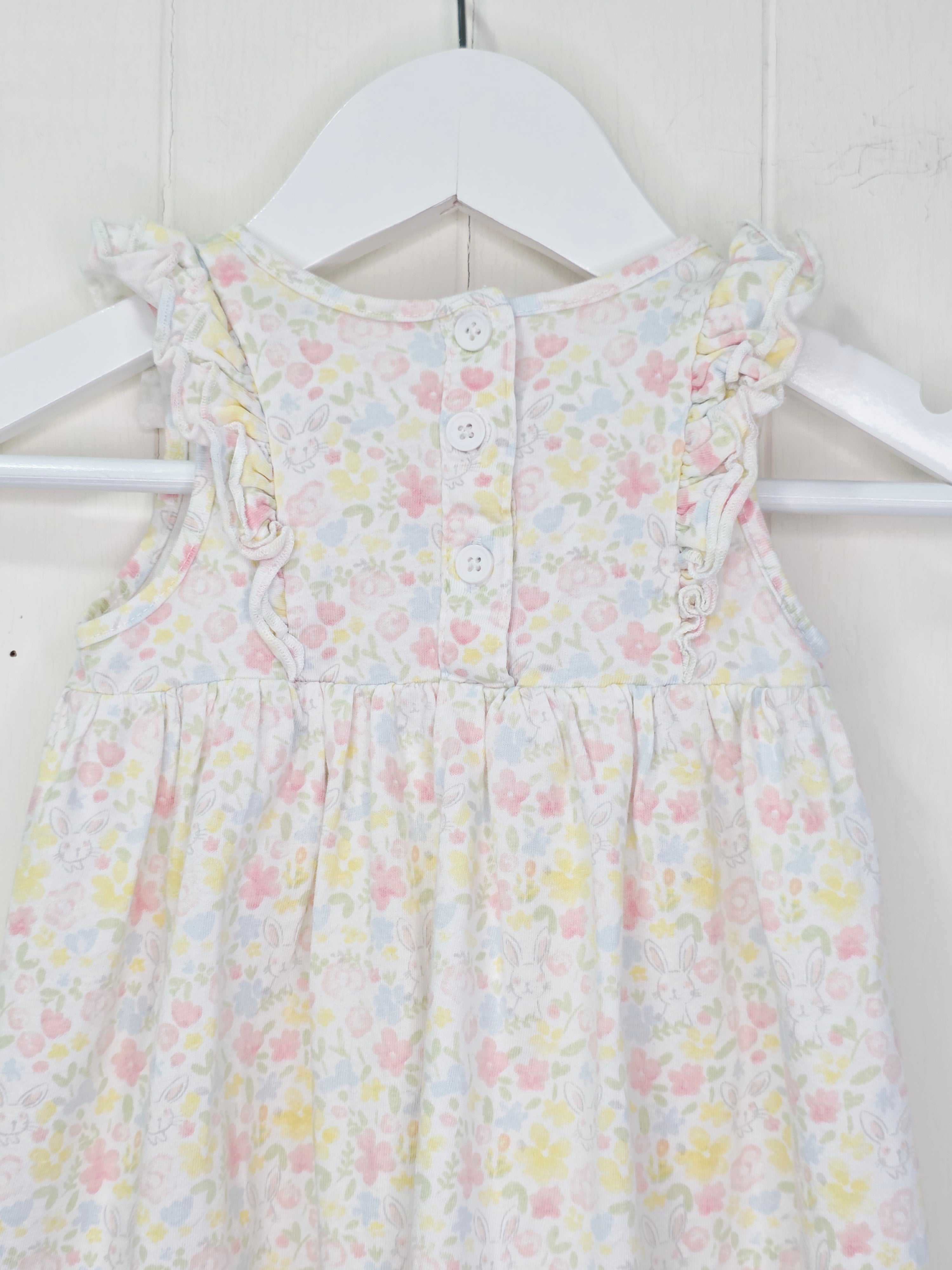 Matalan -3-6 months sleeveless floral dress