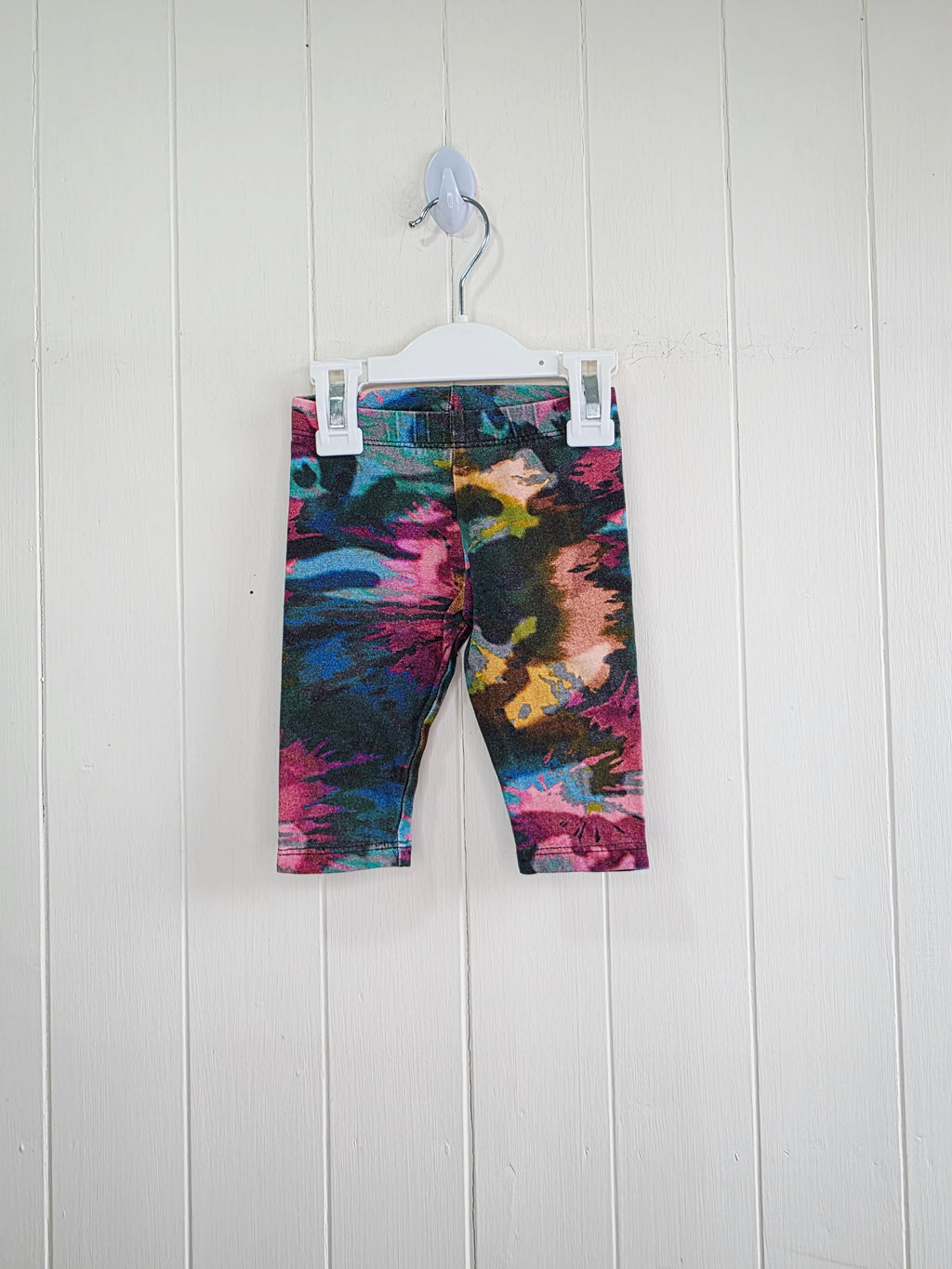 Next - 3-6 months girls tie-dye patern leggings