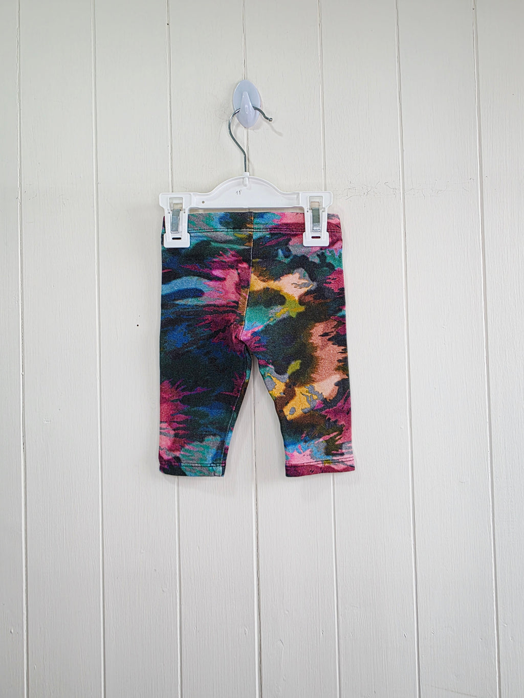 Next - 3-6 months girls tie-dye patern leggings