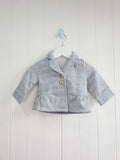 George- 3-6 months girls light grey blazer style jacket