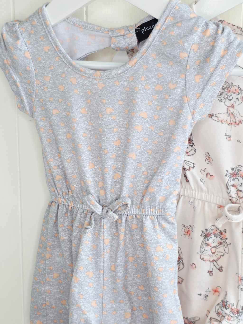 Picapino - 3-6 months girls playsuits set