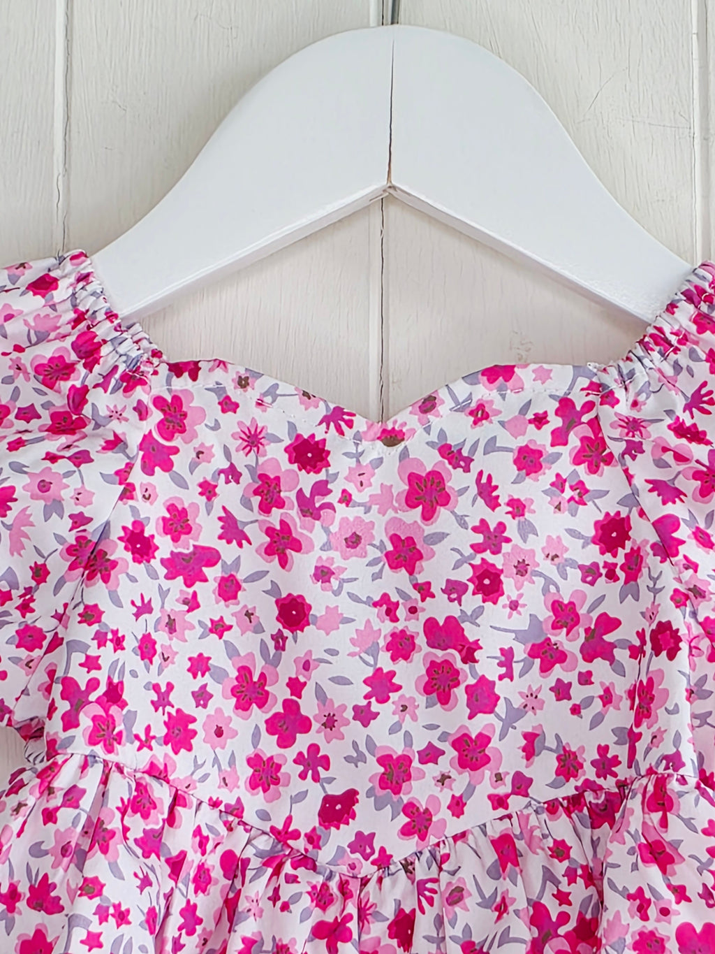 Shein - 3-6 months girls floral bodysuit dress