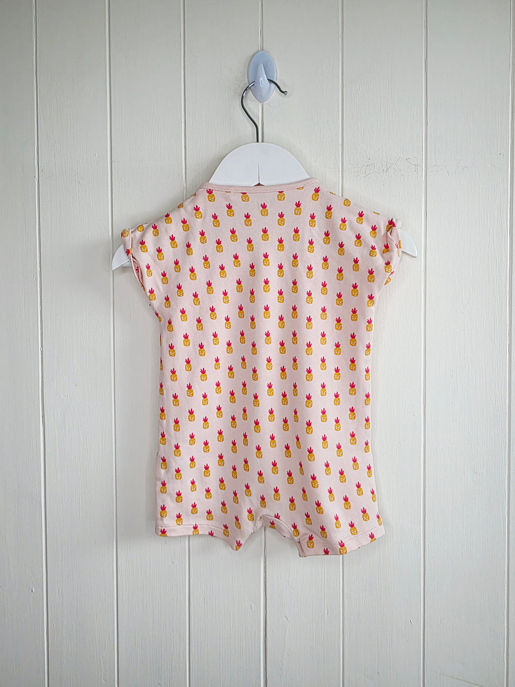Next - 3-6 months girls pink romper featuring pineapple print