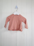 TU m - 3-6 months girls dusty pink long sleeve top